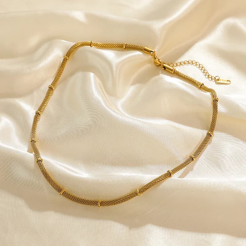 Ochranný proti rzi řetízkový choker náhrdelník